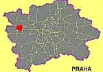 Location in Prague